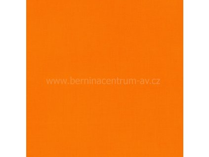 Stof 12-211 jednobarevná oranžová bavlněná látka patchwork