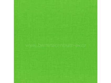 Stof 12-851 jednobarevná zelená bavlněná látka patchwork