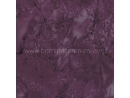 Hoffman 3018-328 bali batika fialová bavlněná látka patchwork