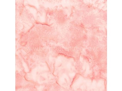 Hoffman 3018-391 bali batika růžová bavlněná látka patchwork