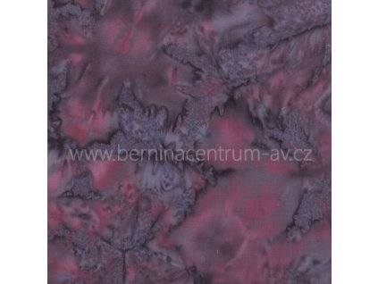 Hoffman 3018-394 bali batika fialová bavlněná látka patchwork