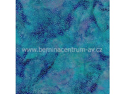 Hoffman 3019-054 bali batika puntík vícebarevná bavlněná látka patchwork