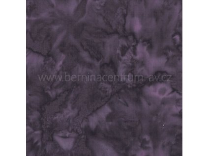 Hoffman 3018-390 bali batika fialová bavlněná látka patchwork