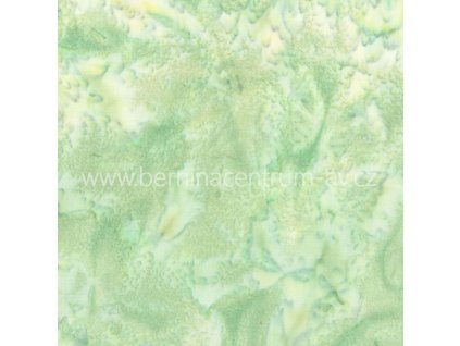 Hoffman 3018-383 bali batika zelená bavlněná látka patchwork