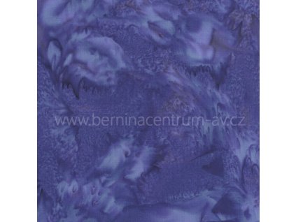 Hoffman 3018-235 bali batika fialová bavlněná látka patchwork