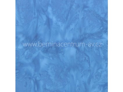 Hoffman 3018-261 bali batika modrá bavlněná látka patchwork