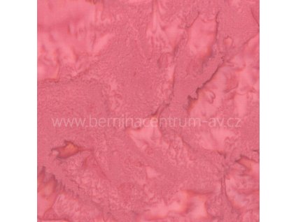 Hoffman 3018-349 bali batika růžová bavlněná látka patchwork