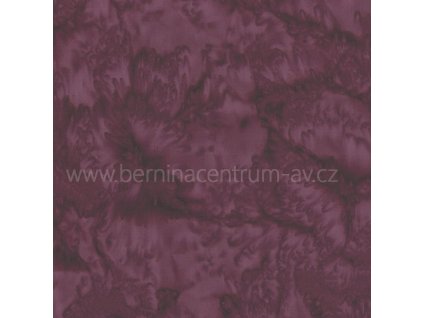 Hoffman 3018-241 bali batika červená bavlněná látka patchwork