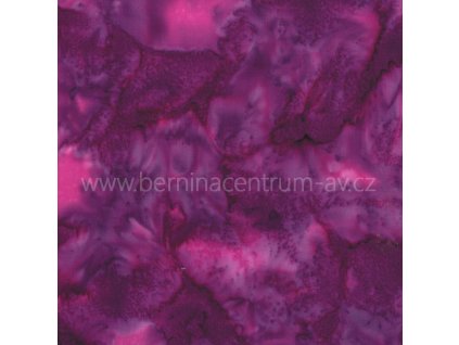 Hoffman 3018-378 bali batika fialová bavlněná látka patchwork