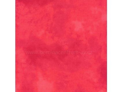 Stof 4516-412 Quilters Shadow batika červená bavlněná látka patchwork