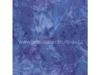 Hoffman 3018-040 bali batika modrá bavlněná látka patchwork