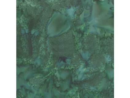 Hoffman 3018-356 bali batika zelená bavlněná látka patchwork