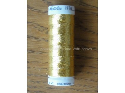 Mettler Metallic 40 7633-2108 zlatá nit metalická 100m