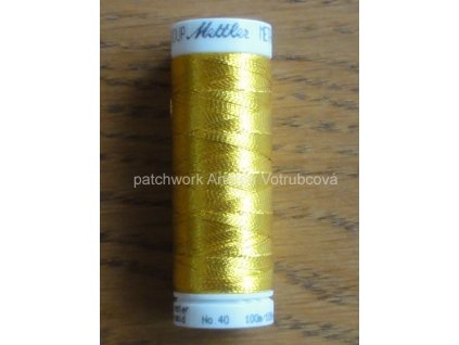 Mettler Metallic 40 7633-0490 zlatá nit metalická 100m