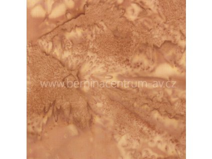 Hoffman 3018-039 bali batika hnědá bavlněná látka patchwork