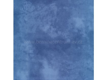 Stof 4516-613 Quilters Shadow batika modrá bavlněná látka patchwork
