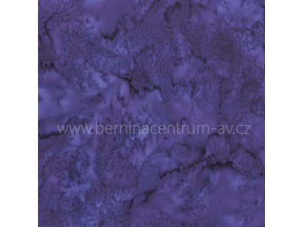 Hoffman 3018-045 bali batika fialová bavlněná látka patchwork
