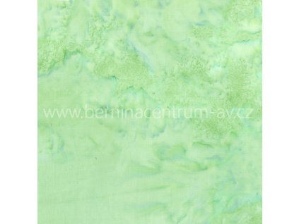 Hoffman 3018-074 bali batika zelená bavlněná látka patchwork