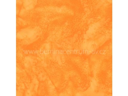 Hoffman 3018-277 bali batika oranžová bavlněná látka patchwork