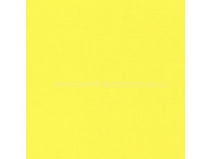 Stof 12-212 jednobarevná žlutá bavlněná látka patchwork