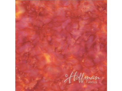 Hoffman 3356-401 bali batika potisk vícebarevná bavlněná látka patchwork