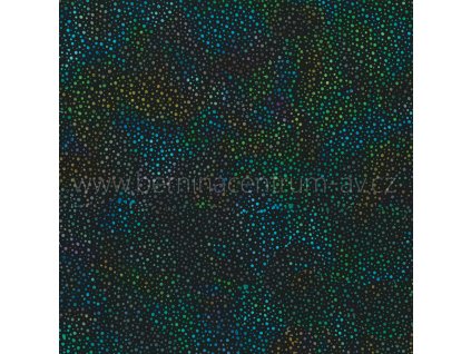 Hoffman 3019-193 bali batika puntík vícebarevná bavlněná látka patchwork