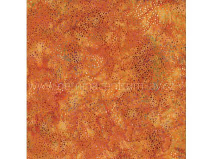 Hoffman 3019-190 bali batika puntík vícebarevná bavlněná látka patchwork