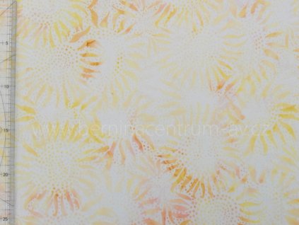 Hoffman 3022-412 bali batika vícebarevná bavlněná látka patchwork