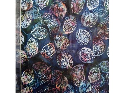 Hoffman 3360-602 bali batika vícebarevná bavlněná látka patchwork