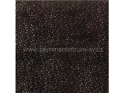 Hoffman 3019-119 bali batika puntík hnědá bavlněná látka patchwork