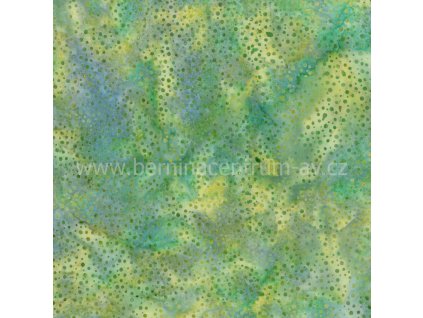 Hoffman 3019-127 bali batika puntík vícebarevná bavlněná látka patchwork