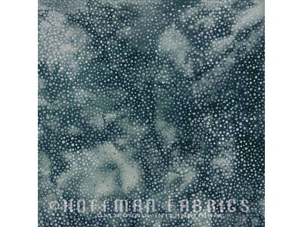 Hoffman 3019-132 bali batika puntík modrá bavlněná látka patchwork