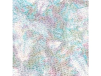 Hoffman 3019-147 bali batika puntík vícebarevná bavlněná látka patchwork