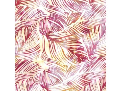 Hoffman 3361-521 bali batika vínová bavlněná látka patchwork