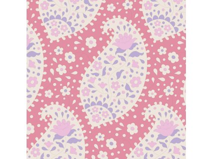 Tilda Plum Garden 999-210 květovaná bavlněná látka patchwork