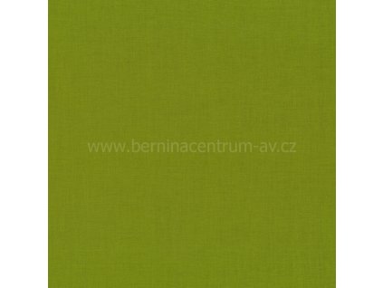 888-17 zelená teplá jednobarevná bavlněná látka patchwork
