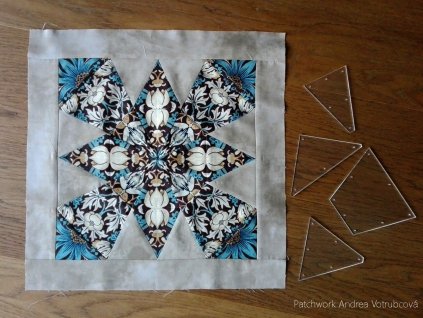 Pravítko patchwork Krasohled 30 cm
