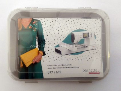 Bernina Bernette sada osmi šicích patek pro šicí stroje Bernette 77 a Bernette 79