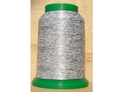 Amann Isamet 40 2940-9956 stříbrná melír nit metalická 1000m