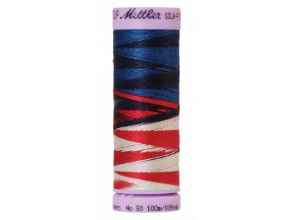 Amann Silk-Finish 50 Multicolour 9075-9823 melír nit bavlna 100m