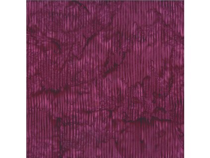 Hoffman 3022-803 bali batika proužek vínová bavlněná látka patchwork