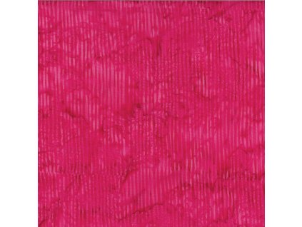 Hoffman 3022-813 bali batika proužek růžová bavlněná látka patchwork