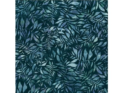 Hoffman 3365-614 bali batika modrá bavlněná látka patchwork