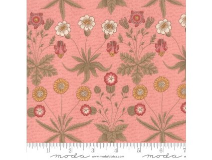 William Morris Best 33493-12 Rose vícebarevná bavlněná látka patchwork