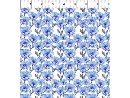 In The Beginning 999-378 The Leah vícebarevná bavlněná látka patchwork