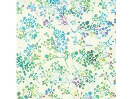 Hoffman 3367-709 bali batika vícebarevná bavlněná látka patchwork