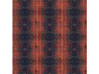 Tim Holtz Abandoned 2 Saint Concerto ostatní potisk vícebarevná bavlněná látka patchwork