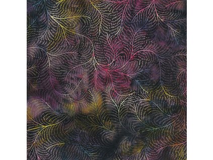 Hoffman 3368-700 bali batika vícebarevná bavlněná látka patchwork