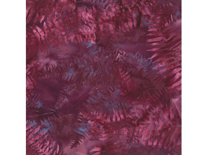 Hoffman 3368-404 bali batika fialová bavlněná látka patchwork