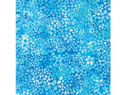 Hoffman 3368-608 bali batika modrá bavlněná látka patchwork